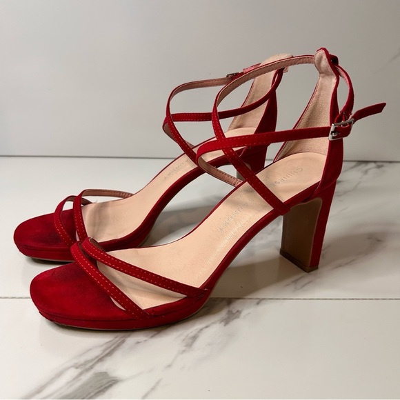 Chinese Laundry Crimson Strappy Heels Size 8 - Picture 1 of 8